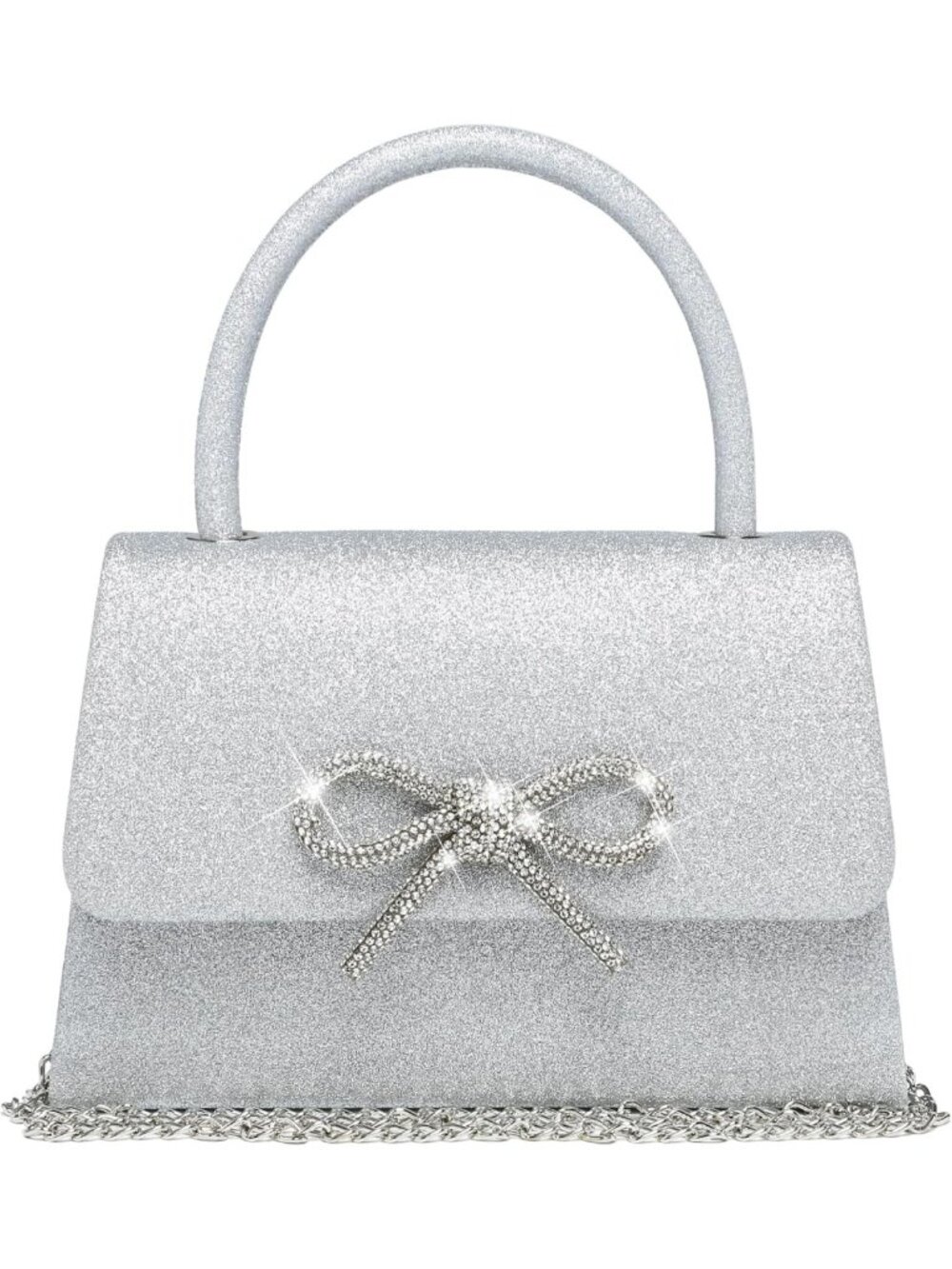 Shiny Glitter Evening Clutch Bag | Party & Wedding Handbag | Stylish Purses